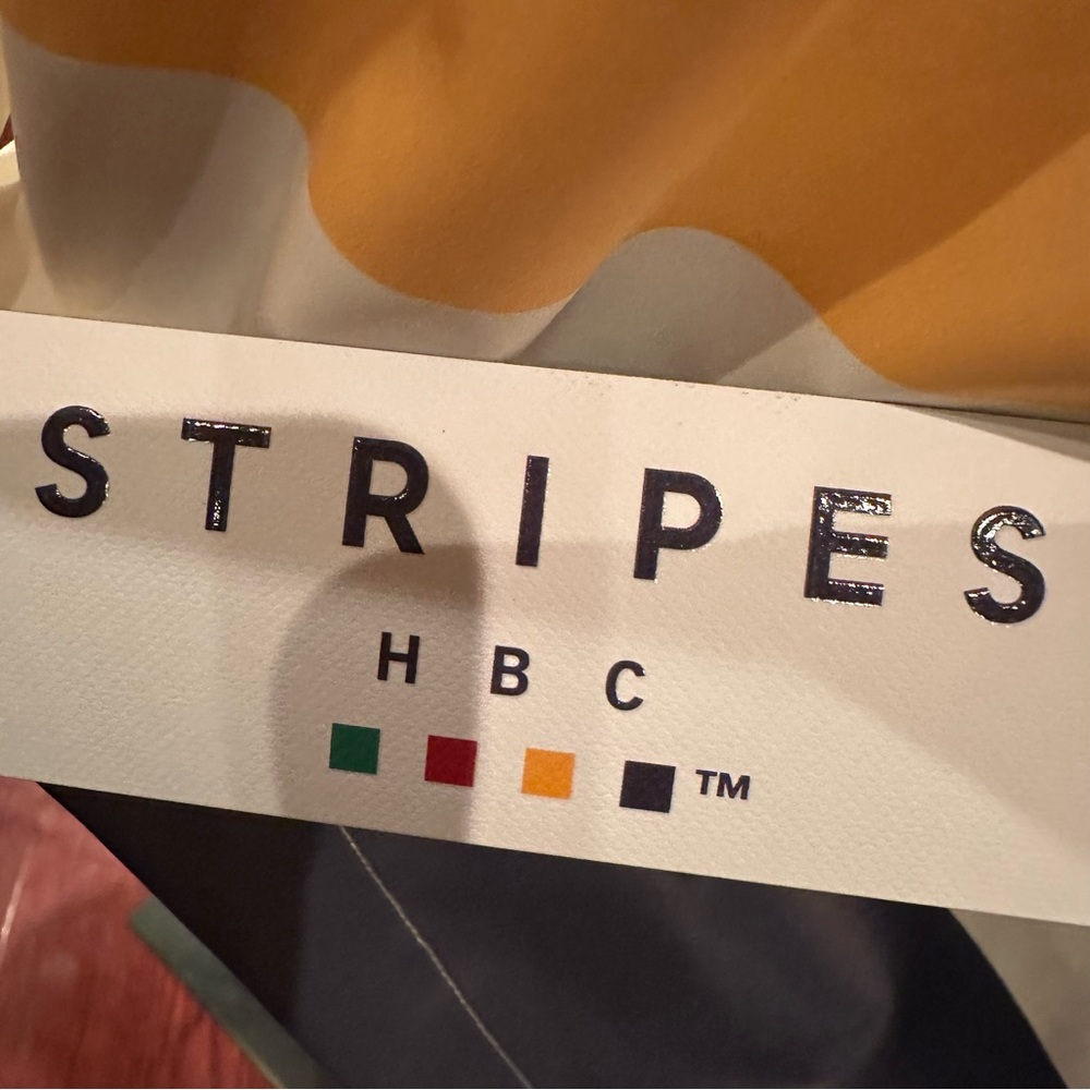 HBC Stripes Hudsonβs Bay Company Classic Stripes Rain Coat - Picture 8 of 16